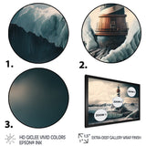 Fantasy Lighthouse In The Arctic Ocean IV