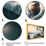 Fantasy Lighthouse In The Arctic Ocean IV