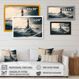 Fantasy Lighthouse In The Arctic Ocean IV