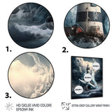 Fantasy Lighthouse In The Arctic Ocean V