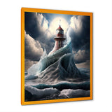 Fantasy Lighthouse In The Arctic Ocean VI