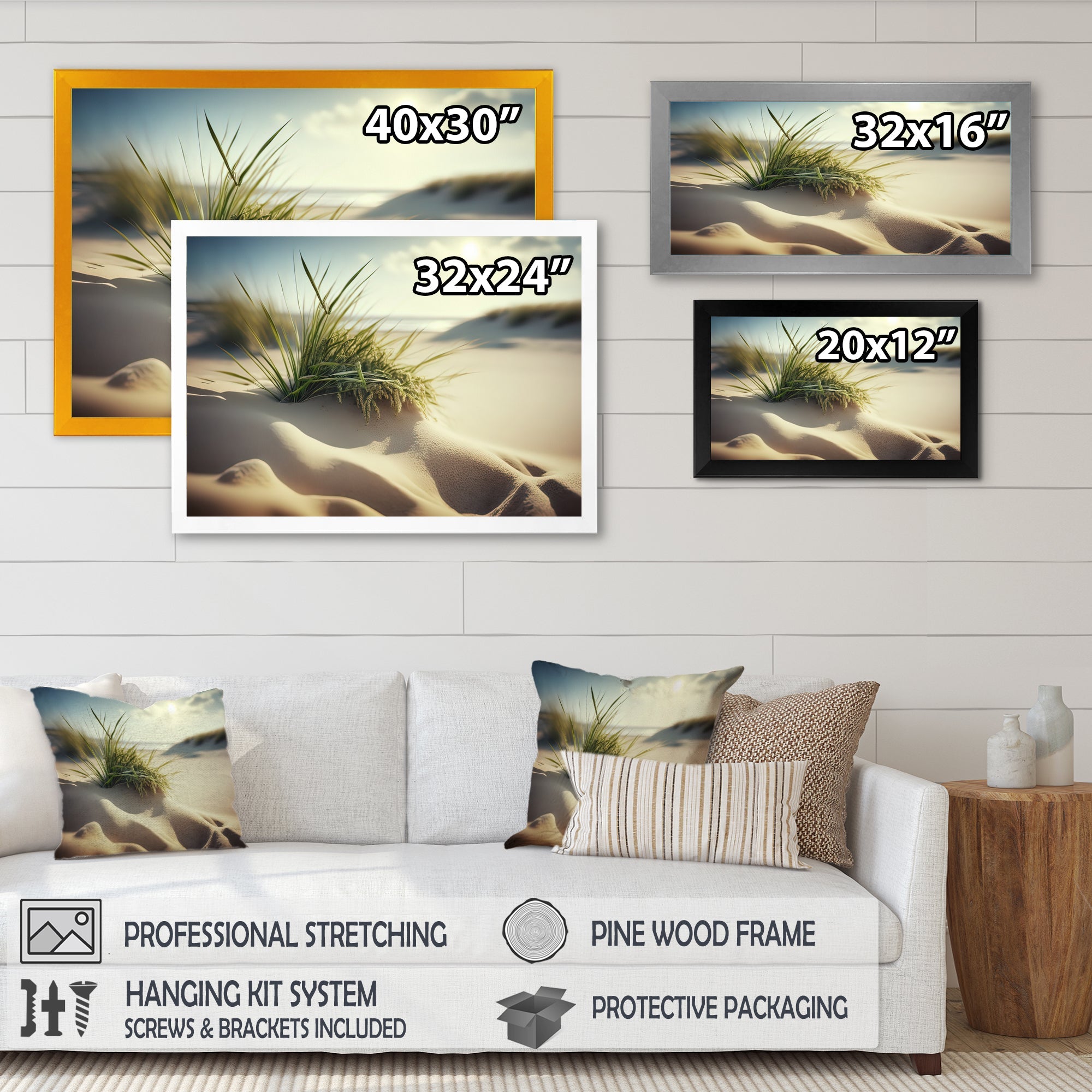 Grass On Sand Dunes I