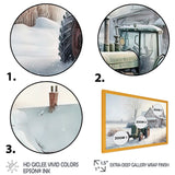 Tractor At The Barn In Winter II