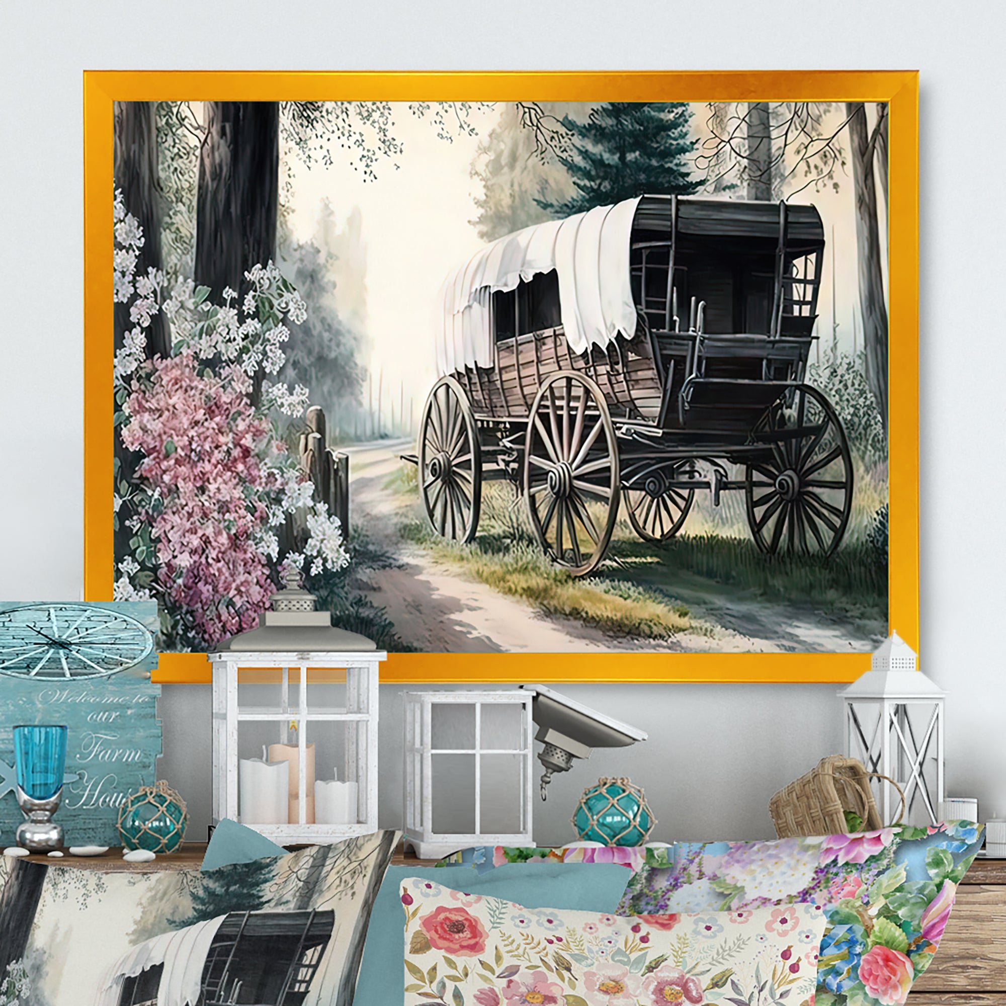 Flower Old Cottage Caravan II