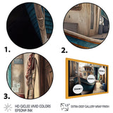 Rustic Port With A Fishing Boat VI