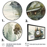 Fishing House By The Lake I