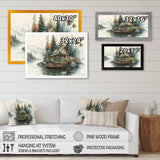 Fishing House By The Lake I