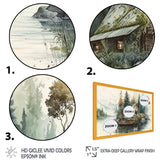 Fishing House By The Lake I