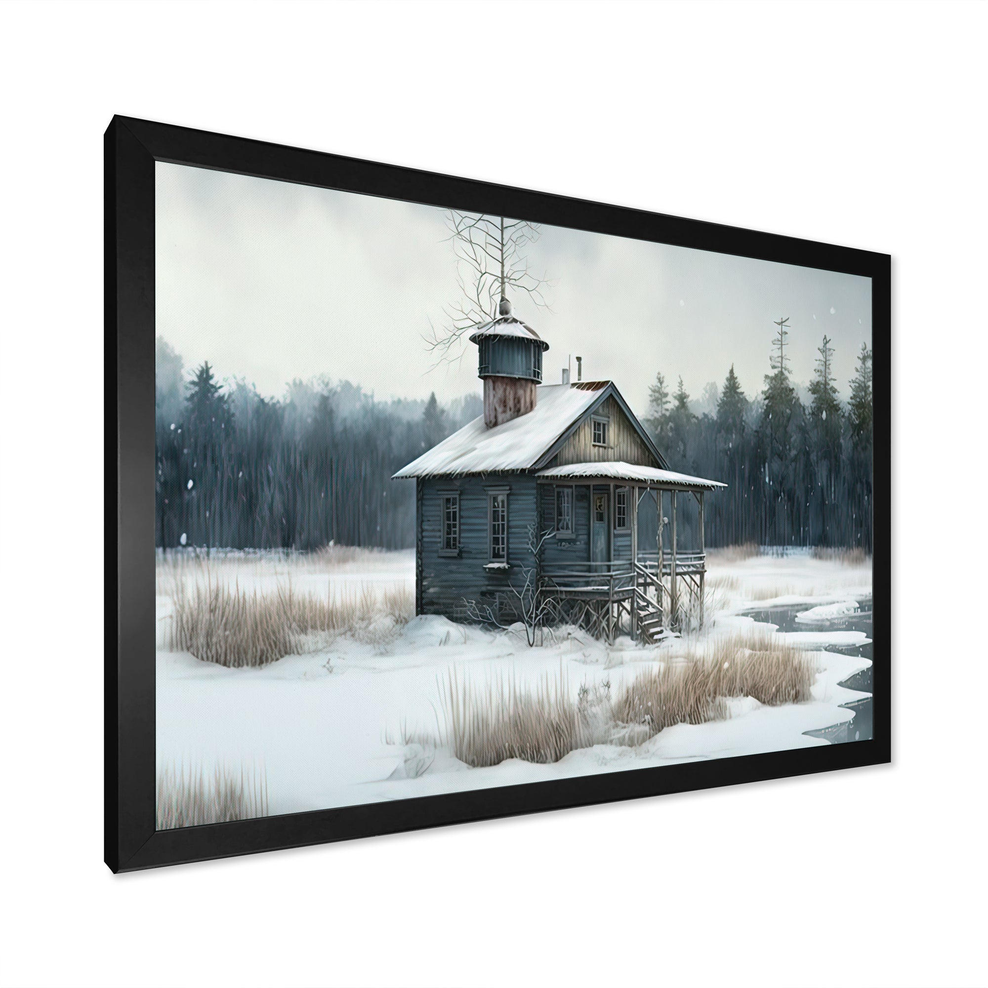 Fishing House By The Lake II