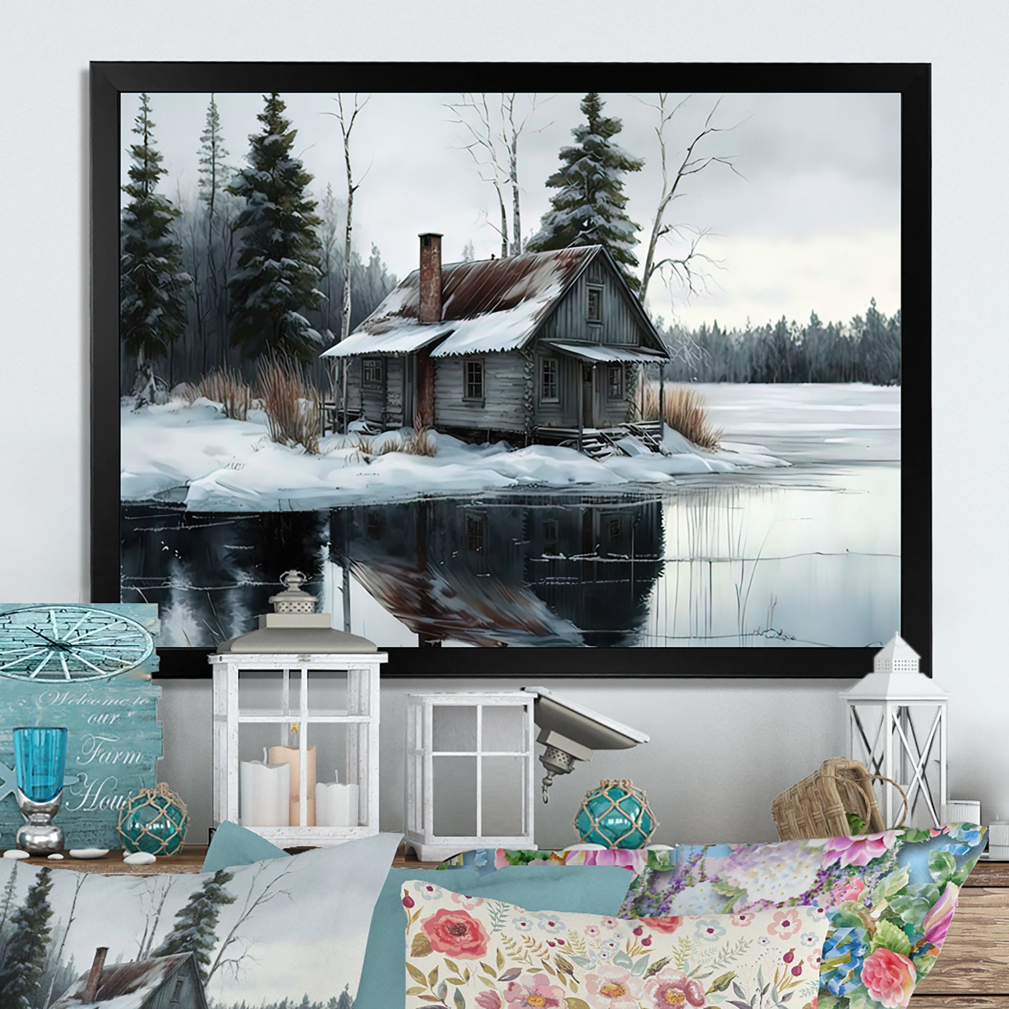 Fishing House By The Lake III