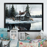 Fishing House By The Lake III