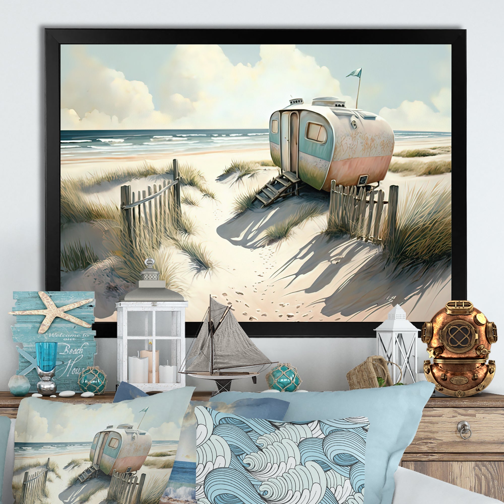 Camping On The Beach