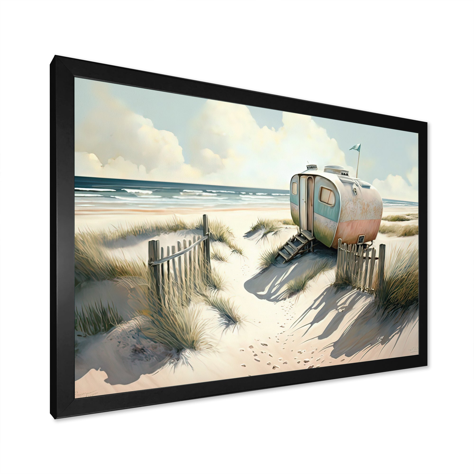 Camping On The Beach