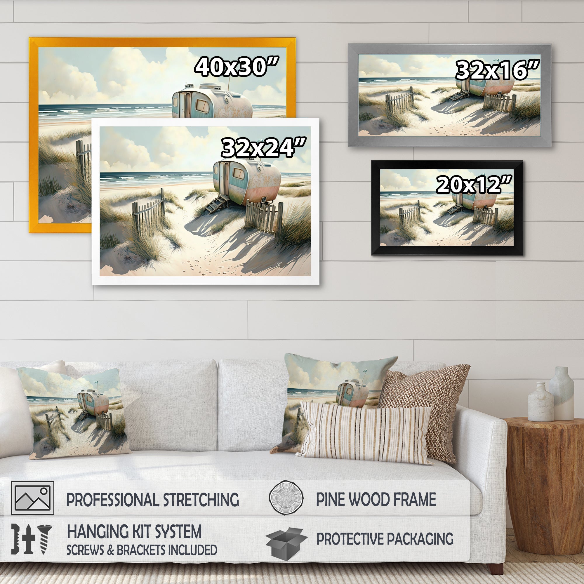 Camping On The Beach