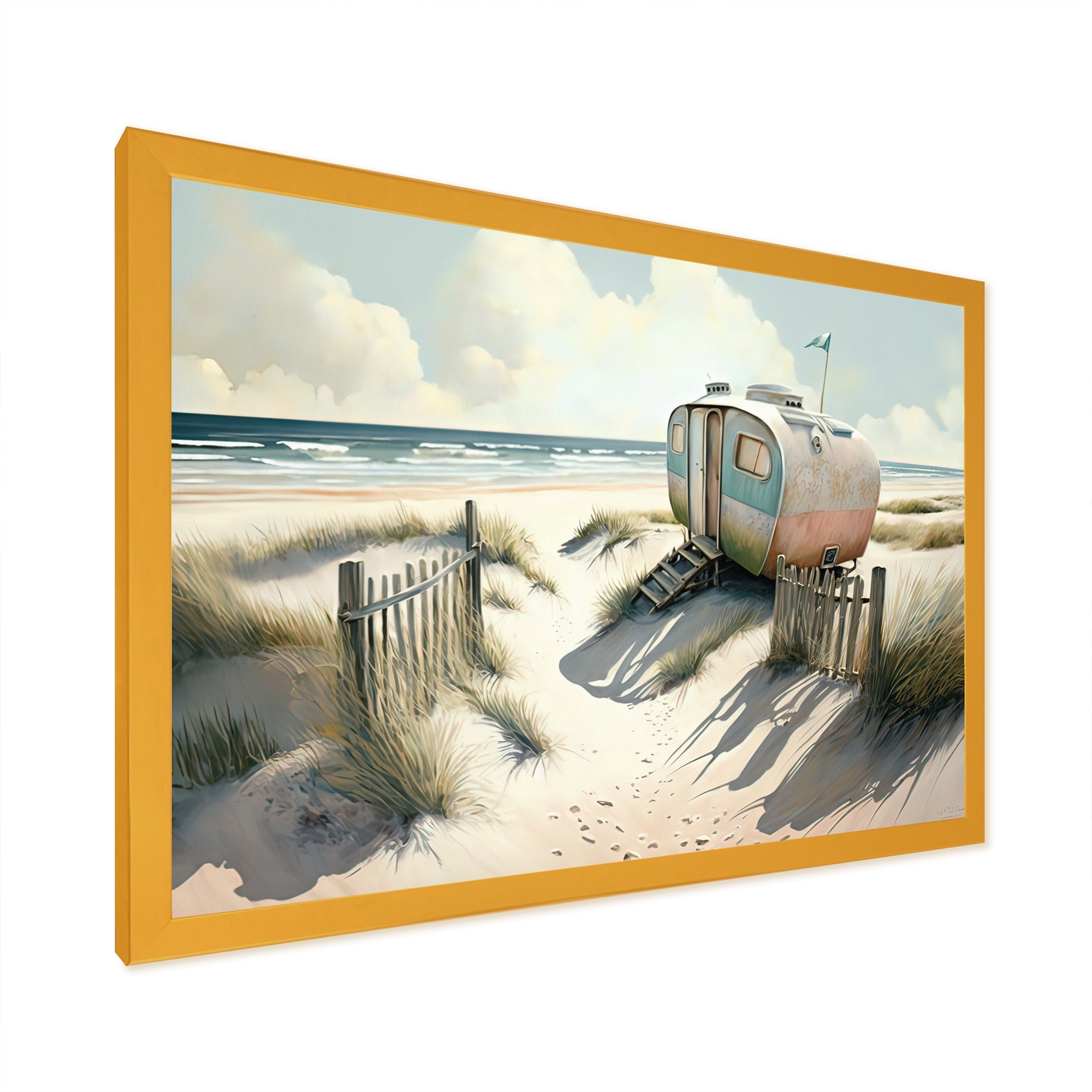 Camping On The Beach