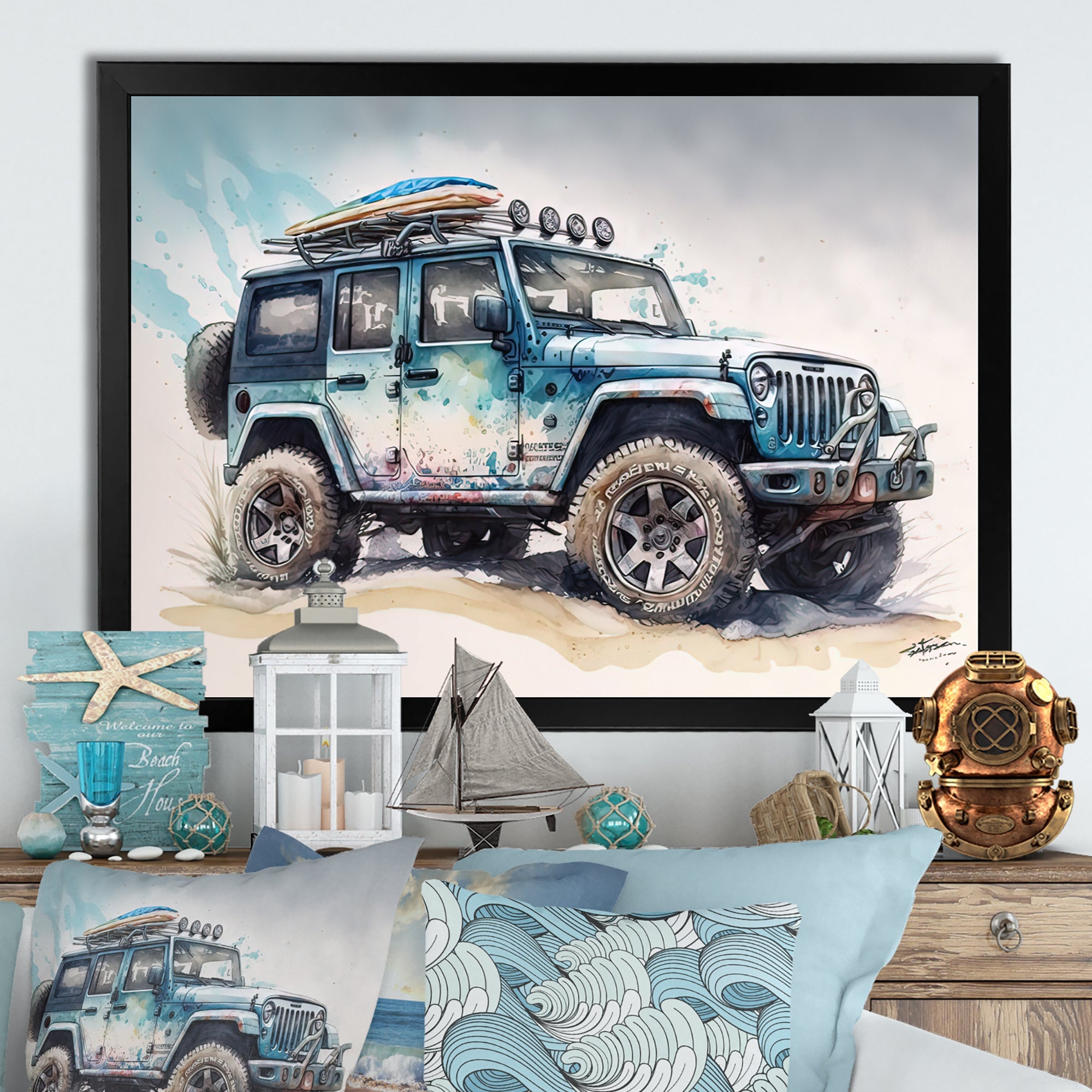 Off Road On The Beach I