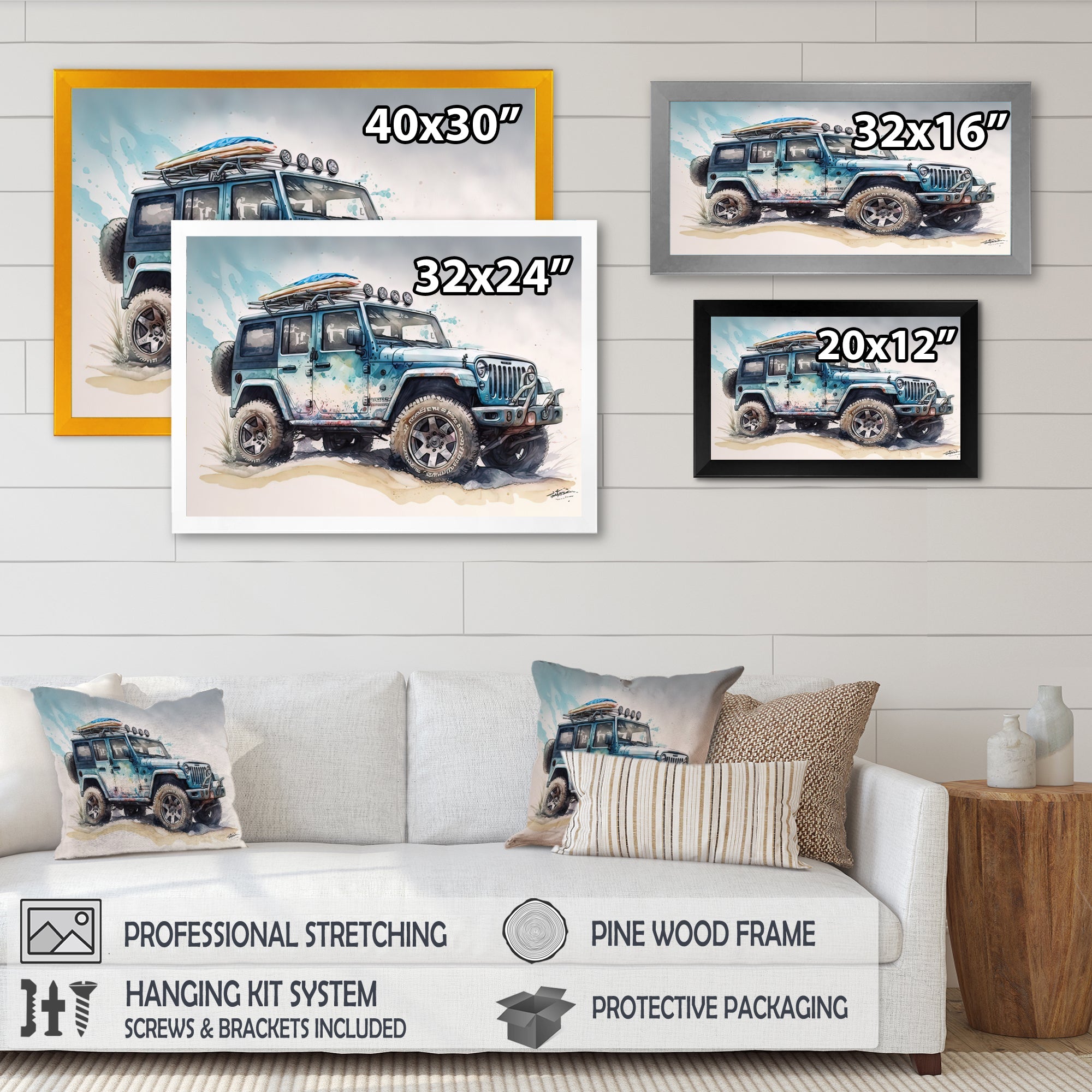 Off Road On The Beach I