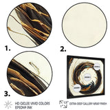 Gold Glamour Circle 1 II