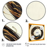 Gold Glamour Circle 1 II