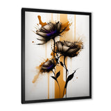 Orange Daisy Flower On Abstract Fusion II