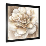 Single Beige Flower II