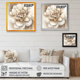 Single Beige Flower II