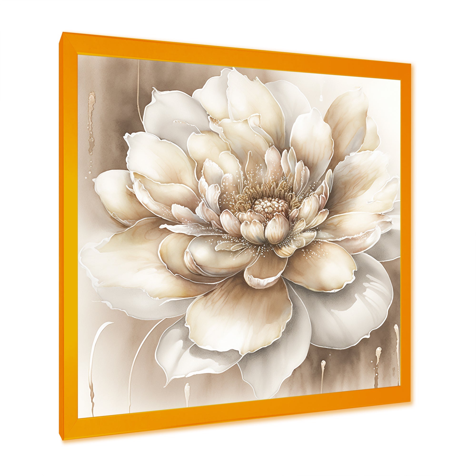 Single Beige Flower II