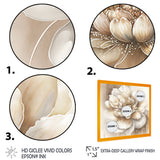 Single Beige Flower II