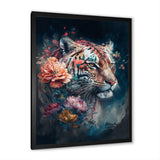Cute Tiger Floral Art II
