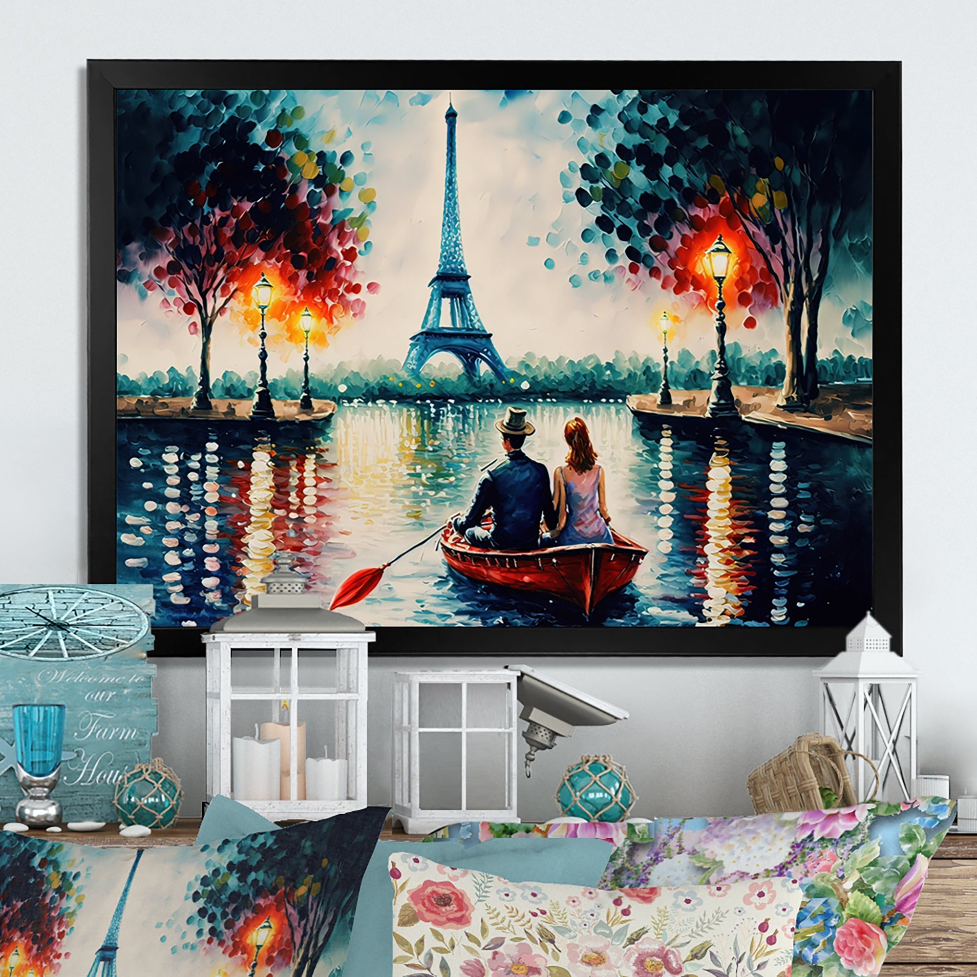 Romantic Evening On A Small Boat IV