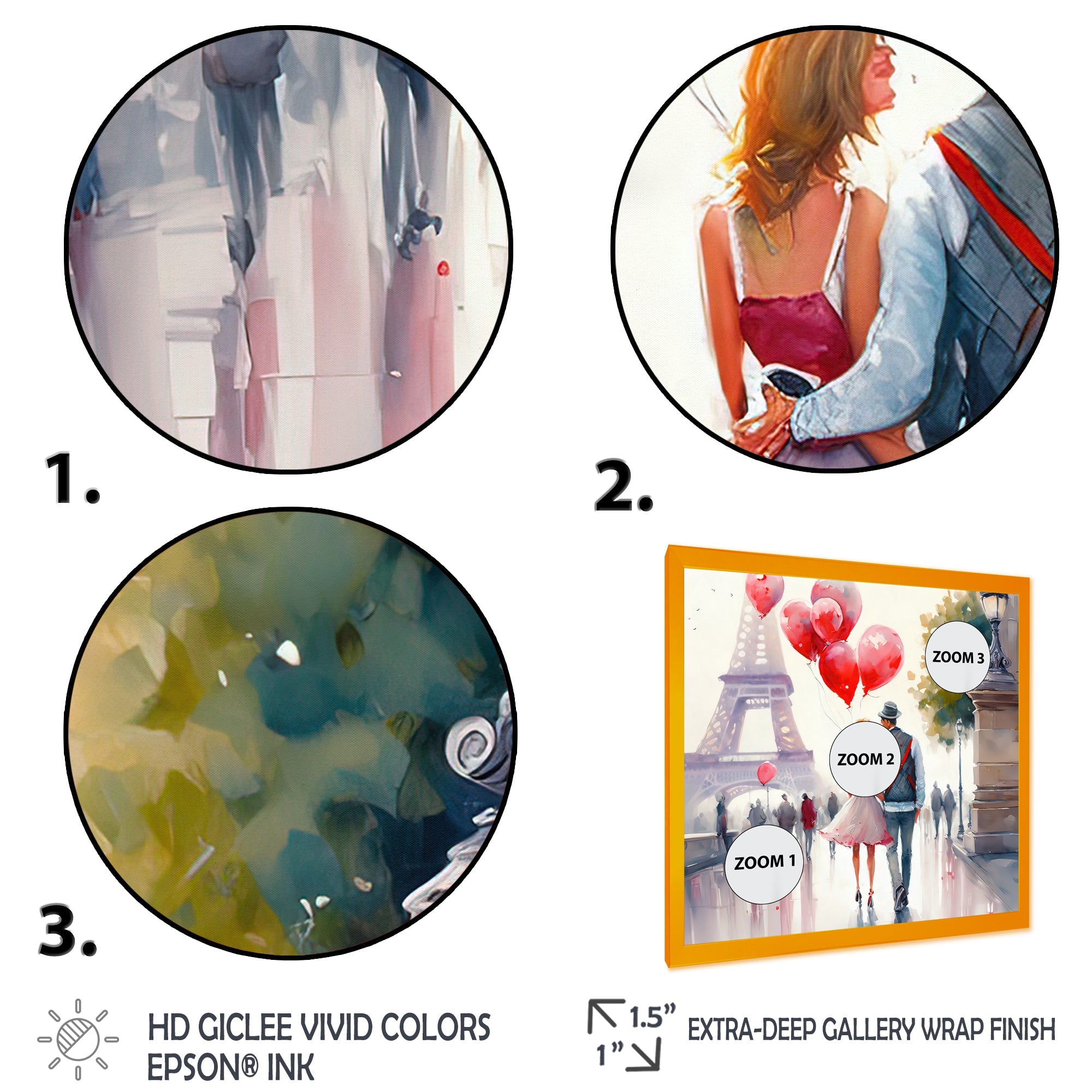 Couples In Love In Paris III