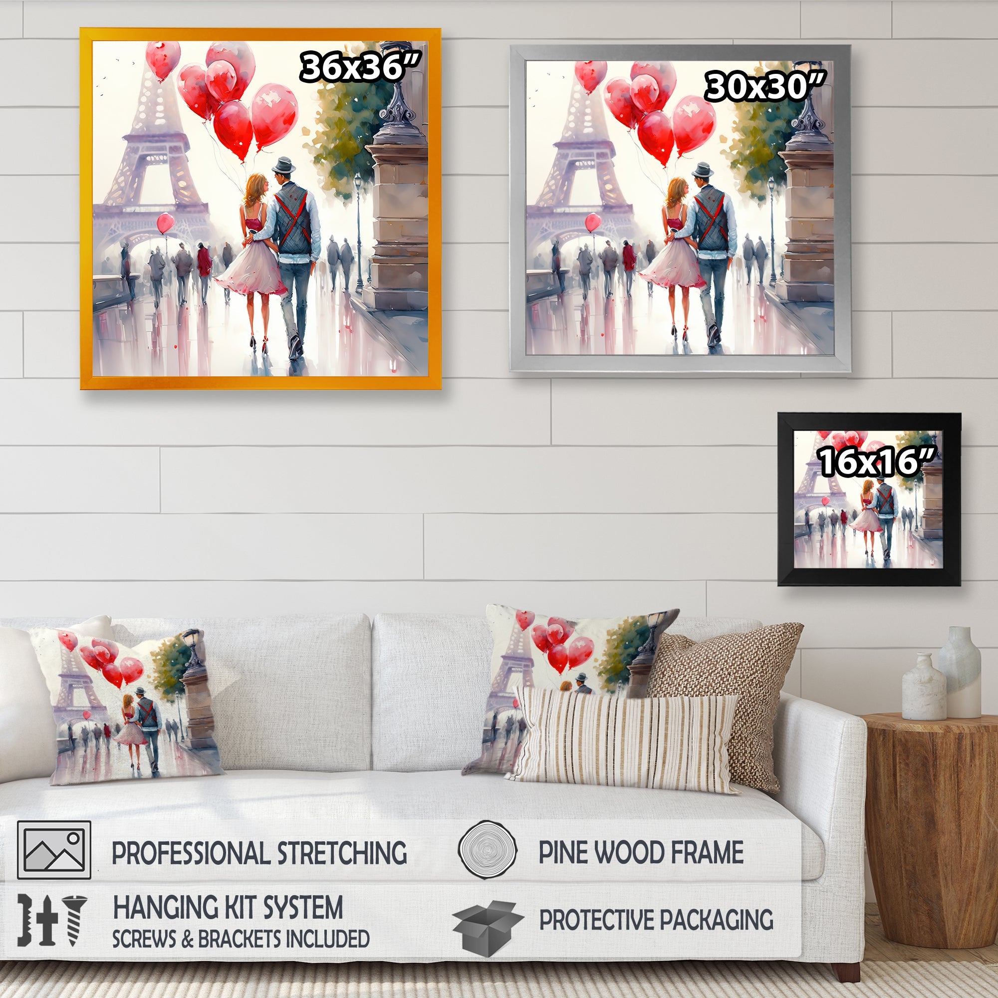 Couples In Love In Paris III