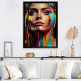 Vibrant Creative Woman Portrait V