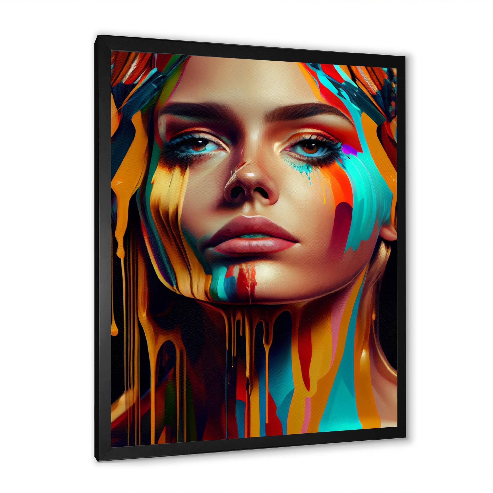 Vibrant Creative Woman Portrait V