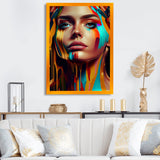 Vibrant Creative Woman Portrait V