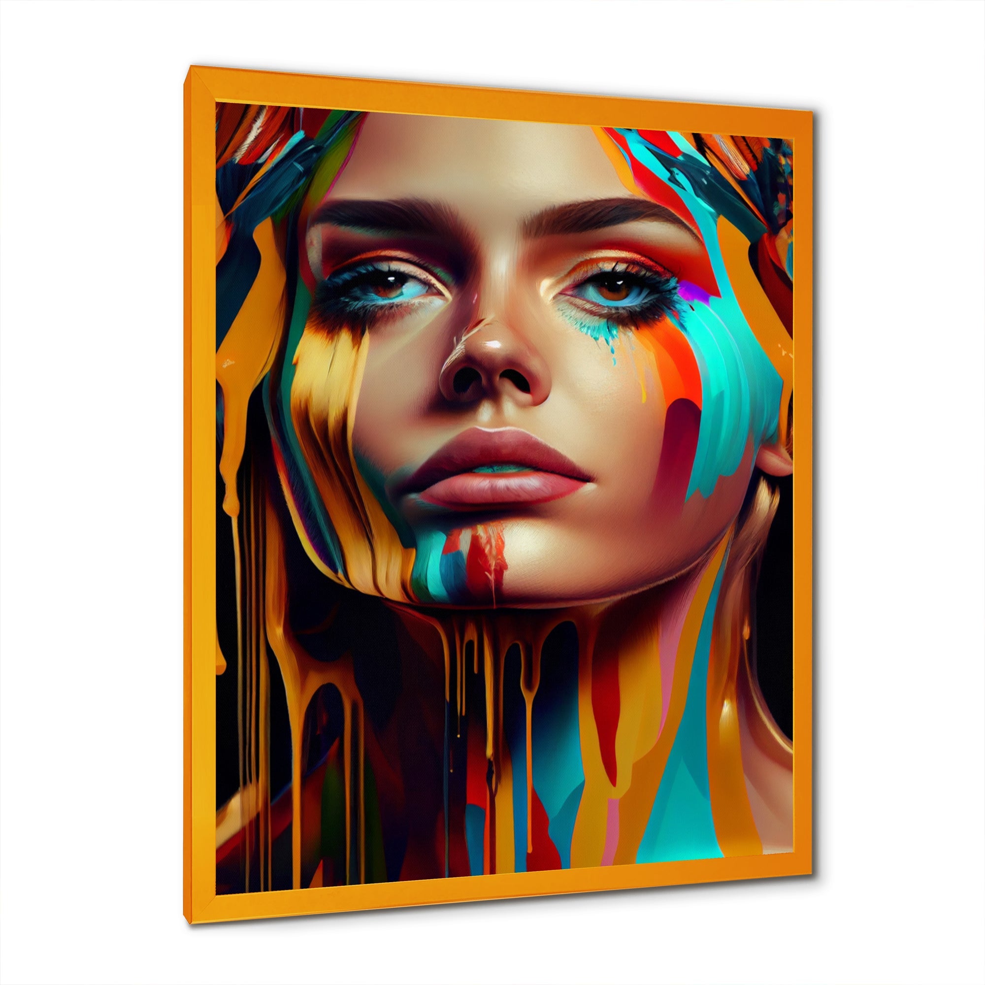 Vibrant Creative Woman Portrait V