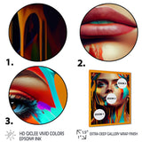 Vibrant Creative Woman Portrait V