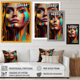 Vibrant Creative Woman Portrait V