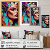 Avant Garde Feather Sensual Portrait II