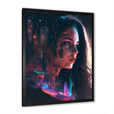 Double Exposure Woman Portrait Sci-Fi I
