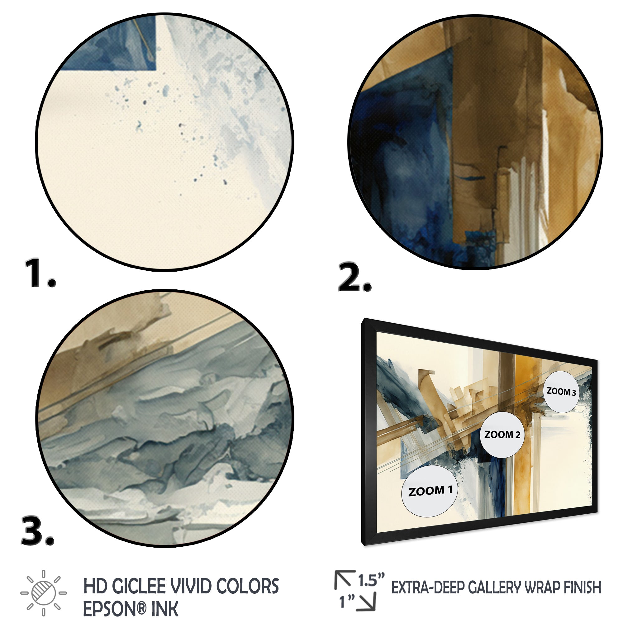 Modern Watercolor Abstract II