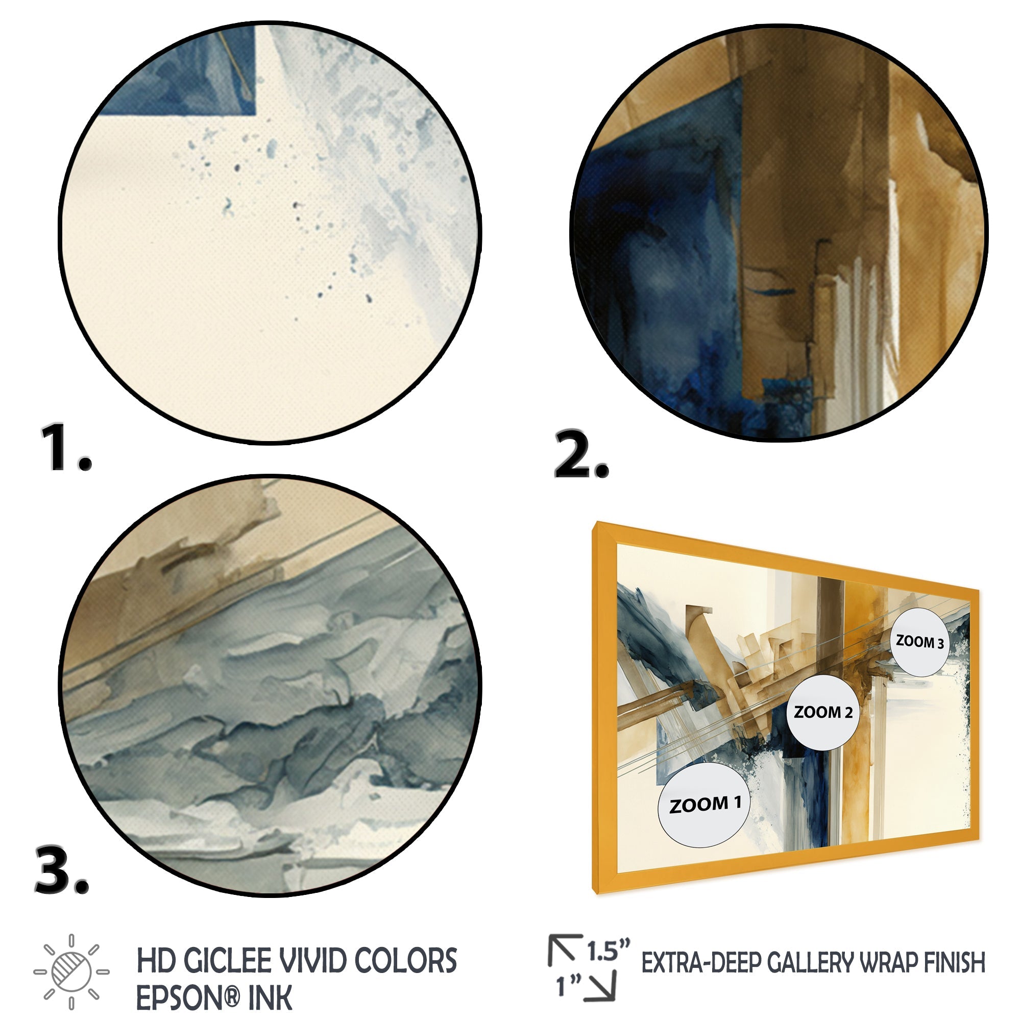 Modern Watercolor Abstract II