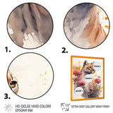 Cute Puma Floral Art III