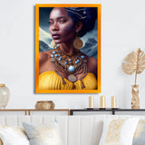 Queen African Woman In Winter