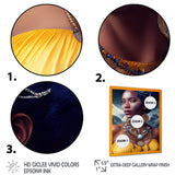 Queen African Woman In Winter