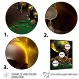 Emerald Queen African Woman Under Moon III