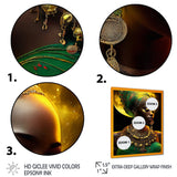 Emerald Queen African Woman Under Moon III