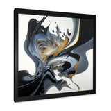 Bright Blue Smooth Abstract II