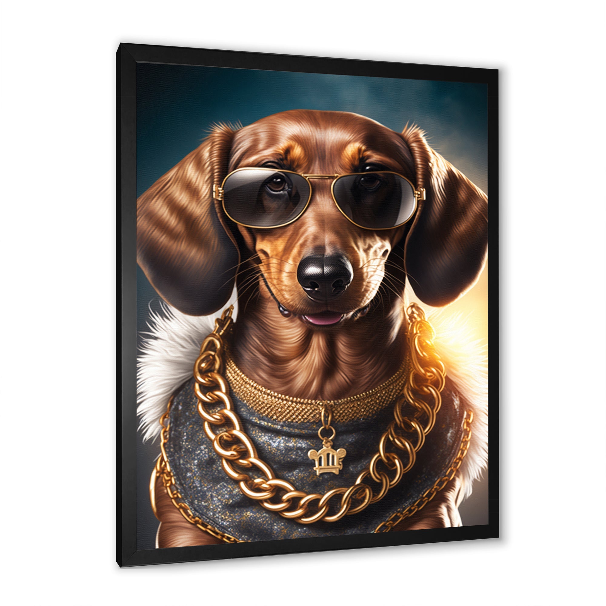 Dachshund Gangster In NYC V