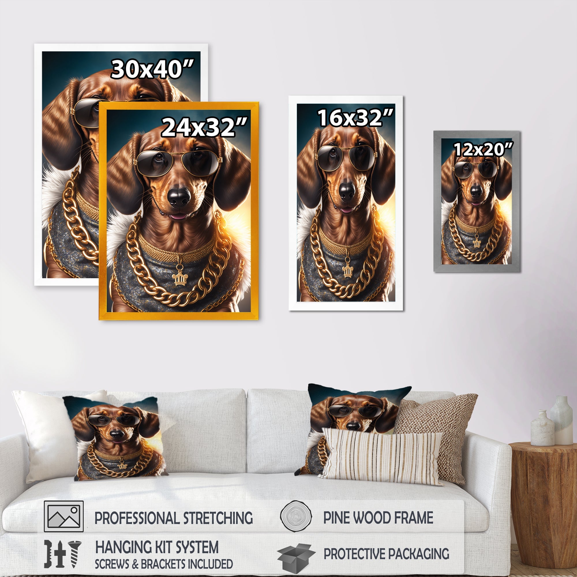 Dachshund Gangster In NYC V